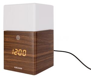 Designový digitální budík/hodiny s LED osvětlením 5798DW Karlsson 16cm
