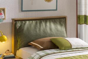 Studentská postel s polštářem Cody 120x200cm - dub světlý