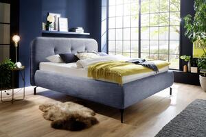 Čalouněná postel s prostorem 180x200 Portegise blue