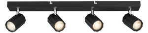 Livarno home Stropní / Nástěnné LED svítidlo Theia (stropní svítidlo kolejnicové/černá) (100393017004)