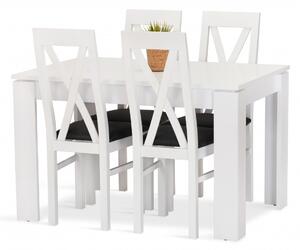 Jídelní sestava WANDA stůl + 4 židle
