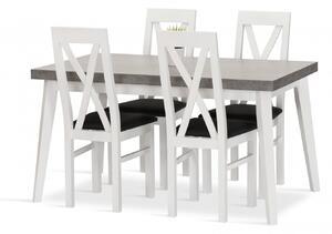 Jídelní sestava RUT stůl + 4 židle