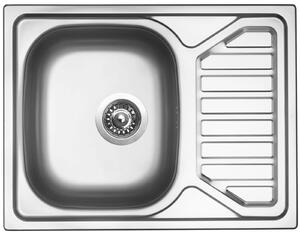 Nerezový dřez Sinks OKIO 650 V 0,6mm matný