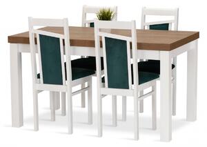 Jídelní sestava TOLA stůl + 4 židle