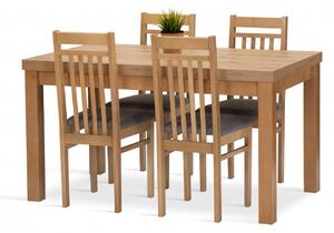 Jídelní sestava MIRA stůl + 4 židle