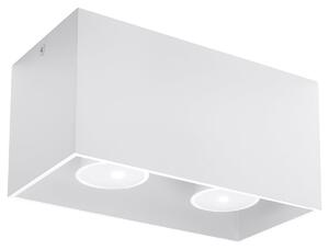 Stropní svítidlo Quad Maxi, 1x bílé kovové stínítko