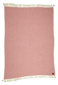 Vlněná deka Marina merino - růžová