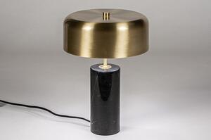 Stolní lampa Morph Black Marmor Gold (Nordtech)