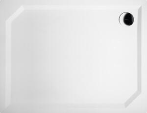 Gelco SARA retro sprchová vanička z litého mramoru, obdélník 90x70cm, hladká HS9070