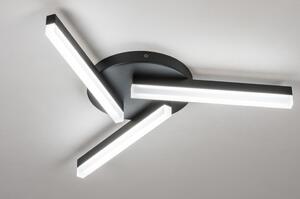 Stropní koupelnové LED svítidlo Cicognino Black (Nordtech)