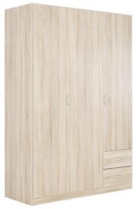 SKŘÍŇ, Sonoma dub, 135/197/54 cm Boxxx - Skříně s otočnými dveřmi