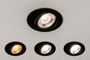 Zápustné černé LED svítidlo (LMD)