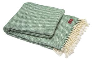 Vlněná deka Marina merino - zelená