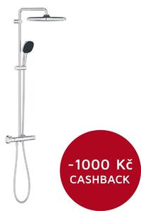 GROHE Vitalio Comfort 250 - Sprchový systém s termostatem na zeď, chrom 26696001