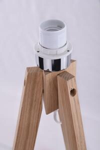 Tripod Wood tělo stojací lampy 1x E27 60W bez zdroje 130cm IP20, světlé dřevo