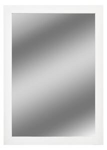 Zrcadlo v rámu Slim, 70 × 50 cm, bílé