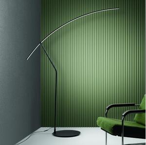 Ondaluce - LED Stmívatelná stojací lampa FOLAGA LED/30W/230V 190 cm černá