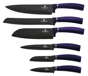 BERLINGERHAUS Sada nožů s nepřilnavým povrchem 6 ks Purple Metallic Line BH-2559