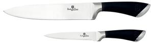 BERLINGERHAUS Sada nožů nerez 2 ks Black Silver Collection BH-2141