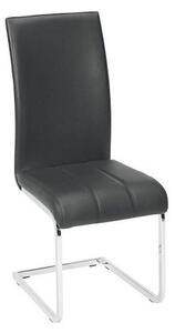 HOUPACÍ ŽIDLE, černá, barvy chromu Xora - Houpací židle