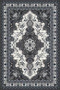 Kusový koberec vlněný Agnella Isfahan Almas šedý Rozměr: 133x180 cm