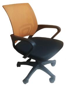 Kancelářšká židle MORIS oranžová