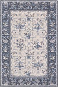 Kusový koberec vlněný Agnella Isfahan Olandia modrý Rozměr: 200x300 cm