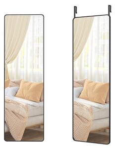 Obdélníkové zrcadlo FERRA, 120x40cm, černá SongmicsHome