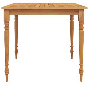 Stůl Batavia 85 x 85 x 75 cm masivní teakové dřevo
