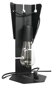 Stolní lampa Arby, černé tělo svítidla