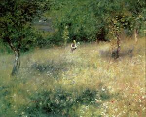Pierre Auguste Renoir - Obrazová reprodukce Spring at Chatou, c.1872-5, (40 x 35 cm)