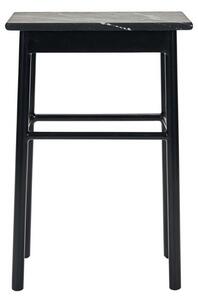 Černý odkládací stolek Regance 40 × 30 × 60 cm HOUSE DOCTOR
