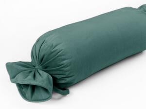 Biante Sametový polštář válec bonbon Velvet Premium SVP-022 Ledově zelený 15x40 cm