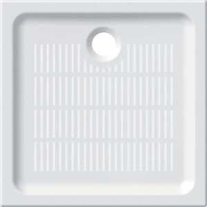 Mereo Čtvercová sprchová vanička, 80x80x6,5 cm, keramická CV77X