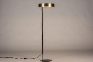 Stojací designová lampa La Viante Black and Gold LX (Greyhound)