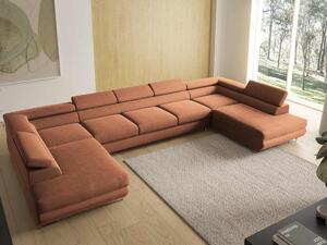 Rozkládací sedací souprava Sharon U XL - Monolith 61