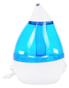 KONDELA Ultrazvukový aroma zvlhčovač / difuzér, modrá / bílá, SAXO
