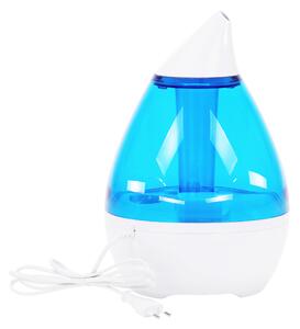 KONDELA Ultrazvukový aroma zvlhčovač / difuzér, modrá / bílá, SAXO