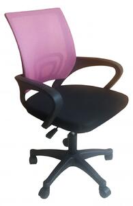Kancelářská židle MORIS růžová