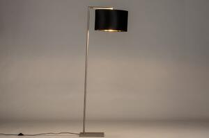 Stojací designová lampa Pallas Black and Gold Steel (LMD)