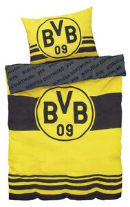 Ložní povlečení Renforcé Borussia Dortmund, 140 x 200 cm, 70 x 90 cm (100340098)