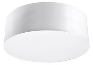 Stropní svítidlo Arena, 1x bílé plastové stínítko, (bílý plast), (fi 25 cm)