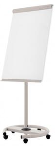 Flipchart Magnetoplan De Luxe 68 x 97 cm, mobilní, šedá / bílá