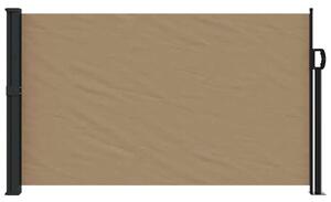 Zatahovací boční markýza taupe 120 x 500 cm
