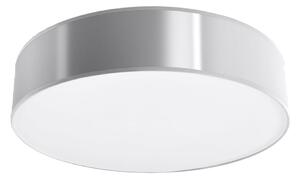 Stropní svítidlo Arena, 1x šedé plastové stínítko, (bílý plast), (fi 55 cm)