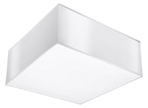 Stropní svítidlo Horus, 1x bílé plastové stínítko, (bílý plast), (25 cm)