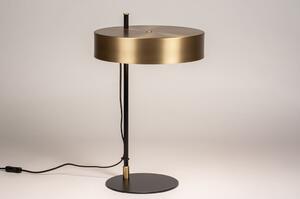 Stolní designová lampa La Viante Black and Gold X (Kohlmann)
