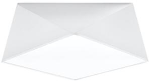 Stropní svítidlo Hexa, 1x bílé plastové stínítko, (bílý plast), (35 cm)