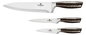 BERLINGERHAUS Sada nožů nerez 3 ks Carbon PRO Line BlackSmith BH-2465
