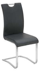 HOUPACÍ ŽIDLE, černá, barvy chromu Carryhome - Houpací židle
